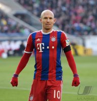 Fussball 1. Bundesliga Saison 14/15: Arjen Robben (FC Bayern Muenchen)