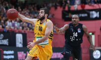 Basketball 1. Bundesliga 16/17 Hauptrunde: Walter Tigers Tuebingen -  Telekom Baskets Bonn