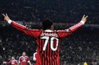 Fussball CHL  Saison 2011/2012:  Robinho (AC Mailand)