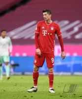 Fussball 1. Bundesliga Saison 20/21: FC Bayern Muenchen - SV Werder Bremen
