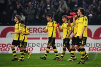 FUSSBALL, 1. BUNDESLIGA, 24. Spieltag: FC Schalke 04 - Borussia Dortmund