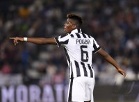 Fussball Supercoppa Italia Finale 2014 in Doha: Paul Pogba (Juventus Turin)