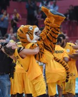 Basketball 1. Bundesliga 15/16 Hauptrunde: Walter Tigers Tuebingen - BG Goettingen