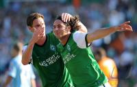 FUSSBALL, 1. BUNDESLIGA, Bremen - Moenchengladbach