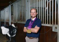 REITEN Olympia 2012: Doppel-Olympiasieger Michael Jung (Deutschland)
