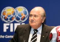 FIFA Pressekonferenz mit Praesident Blatter