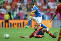 Fussball International Europameisterschaft 2012: Spanien - Italien