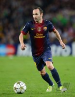 FUSSBALL INTERNATIONAL CHL 12/13:  Andres Iniesta (Barca)