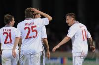 FUSSBALL  International CHL 09/10:  JUBEL OLIC (FC Bayern  Muenchen)