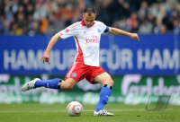 Fussball: 1. Bundesliga Saison 2010/2011: Hamburg, WESTERMANN Einzelaktion