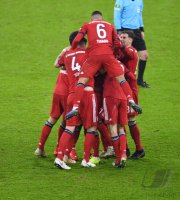 Fussball 1. Bundesliga Saison 18/19: FC Bayern Muenchen - RB Leipzig
