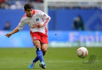 Fussball: 1. Bundesliga Saison 2010/2011: Hamburg, RINCON Einzelaktion