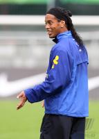 Fussball WM 2006: Trainingsspiel Brasilien-Fluminense Football Club