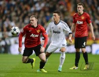 FUSSBALL INTERNATIONAL CHL ACHTELFINALE 12/13:  Real Madrid - Manchester United