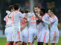 Fussball 1. Bundesliga  Saison 2012/2012: JUBEL FC Bayern Muenchen