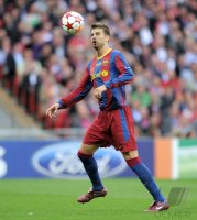 Fussball Champions League Finale 2011:  Gerard Pique (Barca)