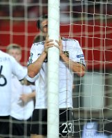 Fussball International EM 2012 Qualifikationsspiel:  Oesterreich - Deutschland