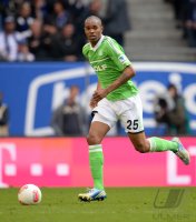 Fussball, 1. Bundesliga Saison 2012/2013: Hamburger SV - VfL Wolfsburg