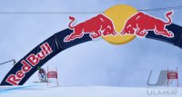 Ski Alpin Kitzbuehel 2015; Abfahrt Training Red Bull Bogen an der Hausbergkante