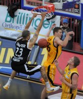 Basketball  1. Bundesliga  10/11   Walter Tigers Tuebingen - EnBW Ludwigsburg