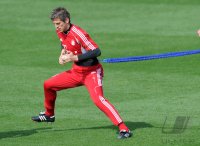 Fussball 1. Bundesliga 11/12: FC Bayern Muenchen Training in Doha