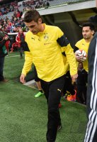 Fussball DFB Pokal Halbfinale 14/15: FC Bayern Muenchen - Borussia Dortmund