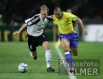 Fussball Testspiel Deuschland - Brasilien
