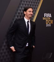 Fussball International  FIFA Ballon d Or 2013: Zlatan Ibrahimovic (Schweden)