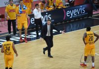 Basketball 1. Bundesliga 14/15 Hauptrunde:  Walter Tigers Tuebingen - Eisbaeren Bremerhaven