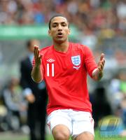 FUSSBALL INTERNATIONAL: Aaron LENNON (England)