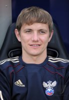 Fussball International Testspiel: Igor Pavlyuchenko (Russland)