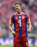 Fussball 1. Bundesliga Saison 14/15: Robert Lewandowski (FC Bayern Muenchen)
