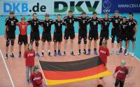 Volleyball EM  Qualifikationsturnier in Tuebingen: Deutschland - Montenegro: