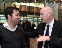 FIFA Praesident Gianni Infantino (Schweiz) erster Tag im Home of Fifa