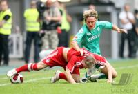 Fussball Ligapokal: Bremen - Bayern