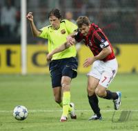FUSSBALL  CHL   AC Mailand  - FC Barcelona