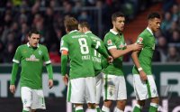 Fussball, 1. Bundesliga  Saison 2014/2015: SV Werder Bremen - VfL Wolfsburg