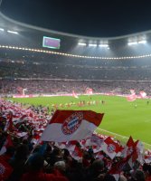 Fussball 1. Bundesliga, Saison 2012/2013:  Sven Fussball 1. Bundesliga, Saison 2012/2013:  Stadionuebersicht Allianz Arena Muenchen
