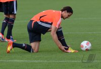 Fussball 1. Bundesliga :  Training beim FC Bayern Muenchen