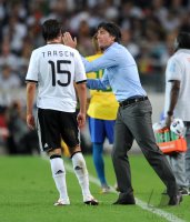 Fussball International  Testspiel:  Christian TRAESCH, Trainer Joachim LOEW (v. li., Deutschland)