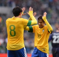 FUSSBALL INTERNATIONAL:   Japan - Brasilien