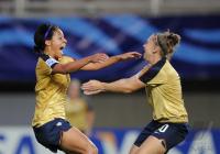 Fussball Frauen FIFA U 20  WM  2008   Viertelfinale  USA - England