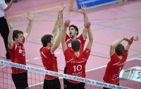 Volleyball  1. Bundesliga  14/15:  TV Rottenburg - CV Mitteldeutschland