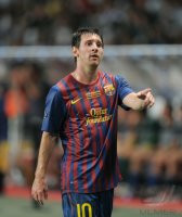Fussball UEFA SUPER CUP 2011:  Lionel Messi (Barca)