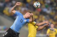 FUSSBALL WM 2014, Achtelfinale: Kolumbien - Uruguay