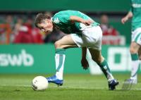 Fussball DFB-Pokal: Werder, ROSENBERG Einzelaktion