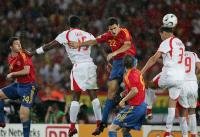 Fussball WM 2006 Spanien - Tunesien