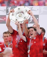 Fussball 1. Bundesliga Saison 17/18: Meister FC Bayern Muenchen