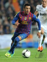 FUSSBALL International  COPA DEL REY  11/12:  Alexis Sanchez (Barca)
