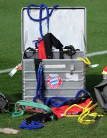 Fussball 1. Bundesliga 11/12: FC Bayern Muenchen Training in Doha